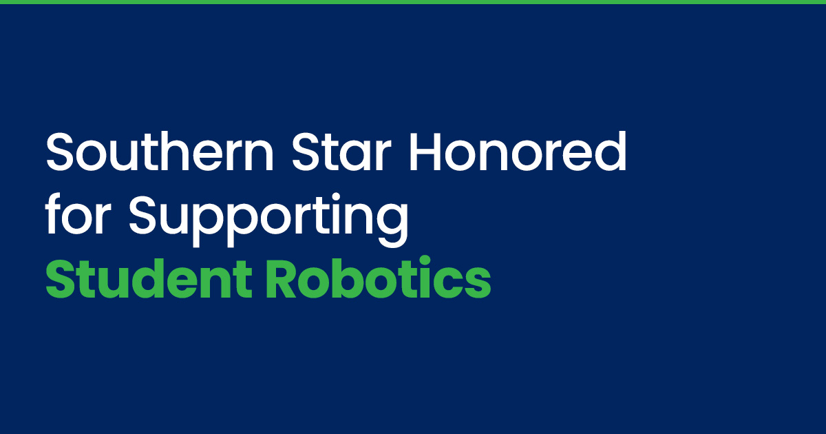 Southern Star honored for supporting student robotics
