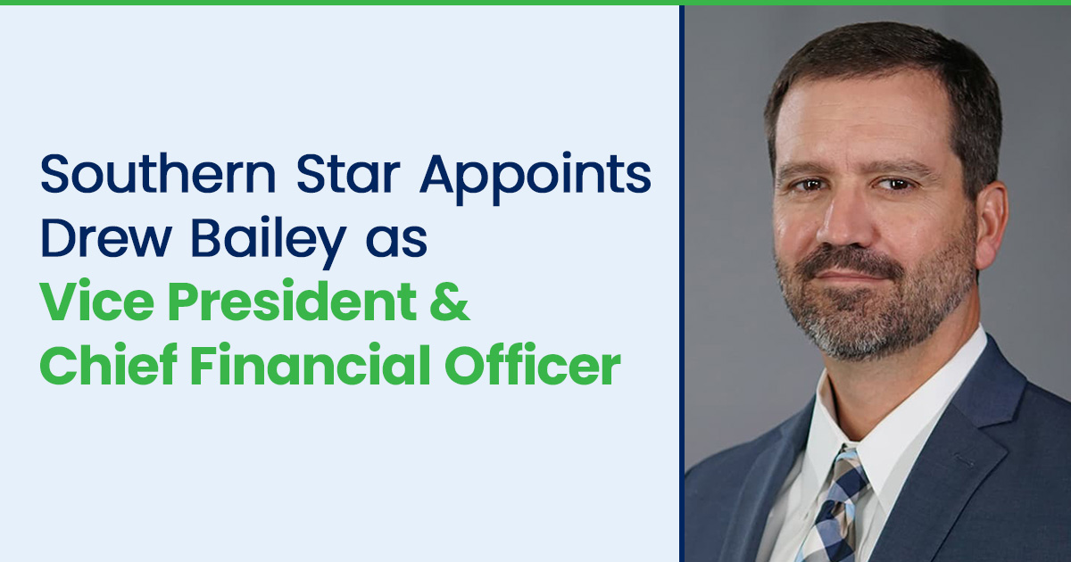 Southern Star appoints Drew Bailey as Vice President & Chief Financial Officer