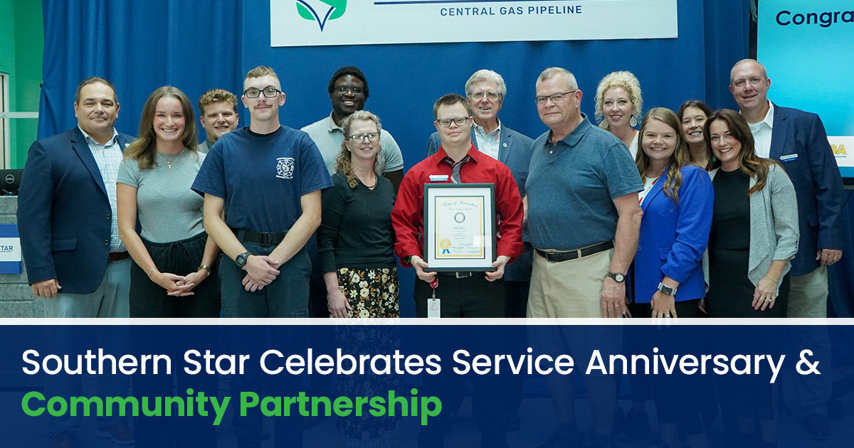 Southern Star Celebrates Service Anniversary and Community Partnership