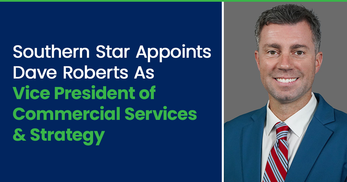 Southern Star appoints Dave Roberts as Vice President of Commercial Services & Strategy