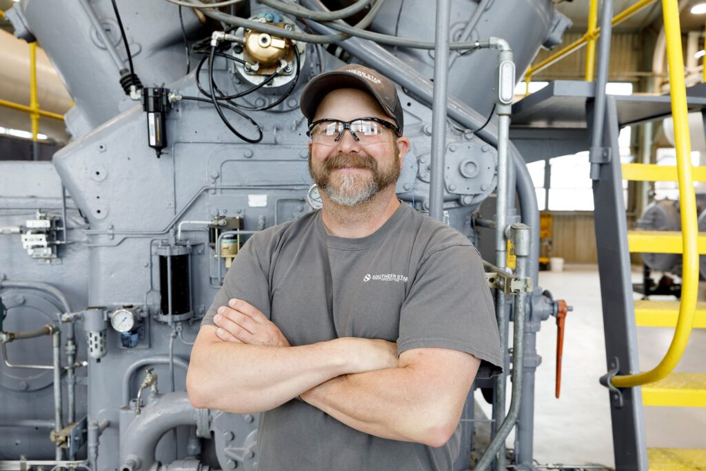 Photo of Southern Star team member in grey shirt