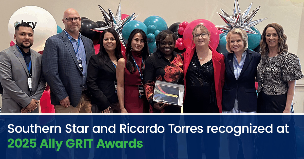 Southern Star and team member, Ricardo Torres, recognized at 2025 Ally GRIT Awards